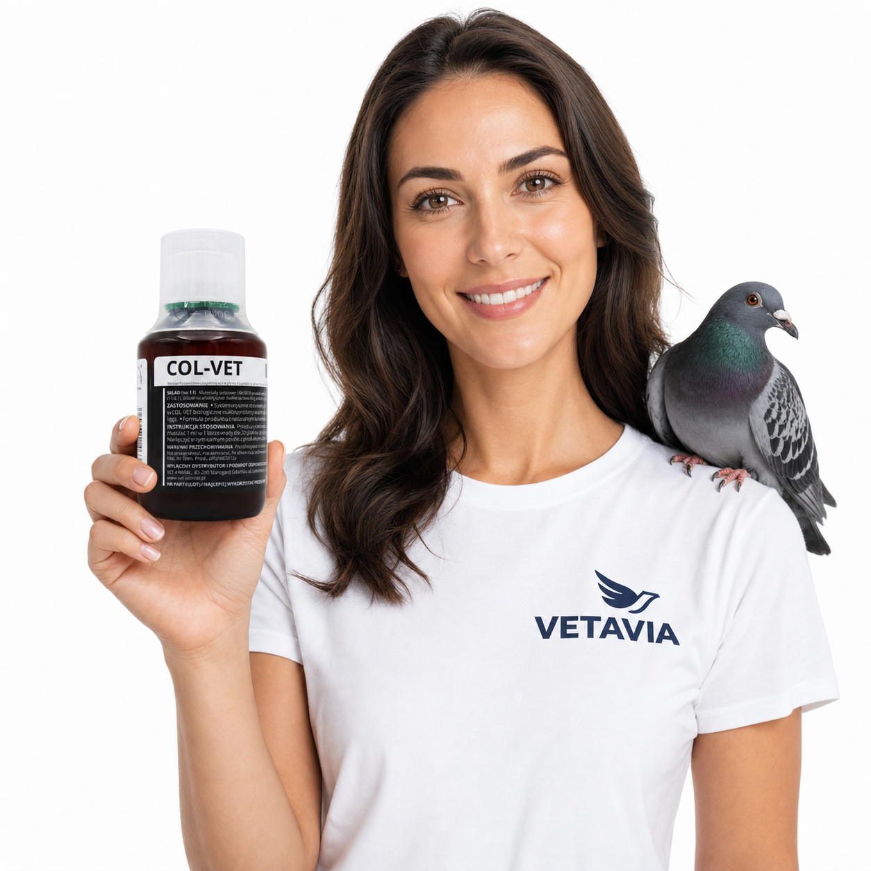 COL-VET 125 ml – probiotyk do wody na odporność gołębi i ptaków - obrazek 9