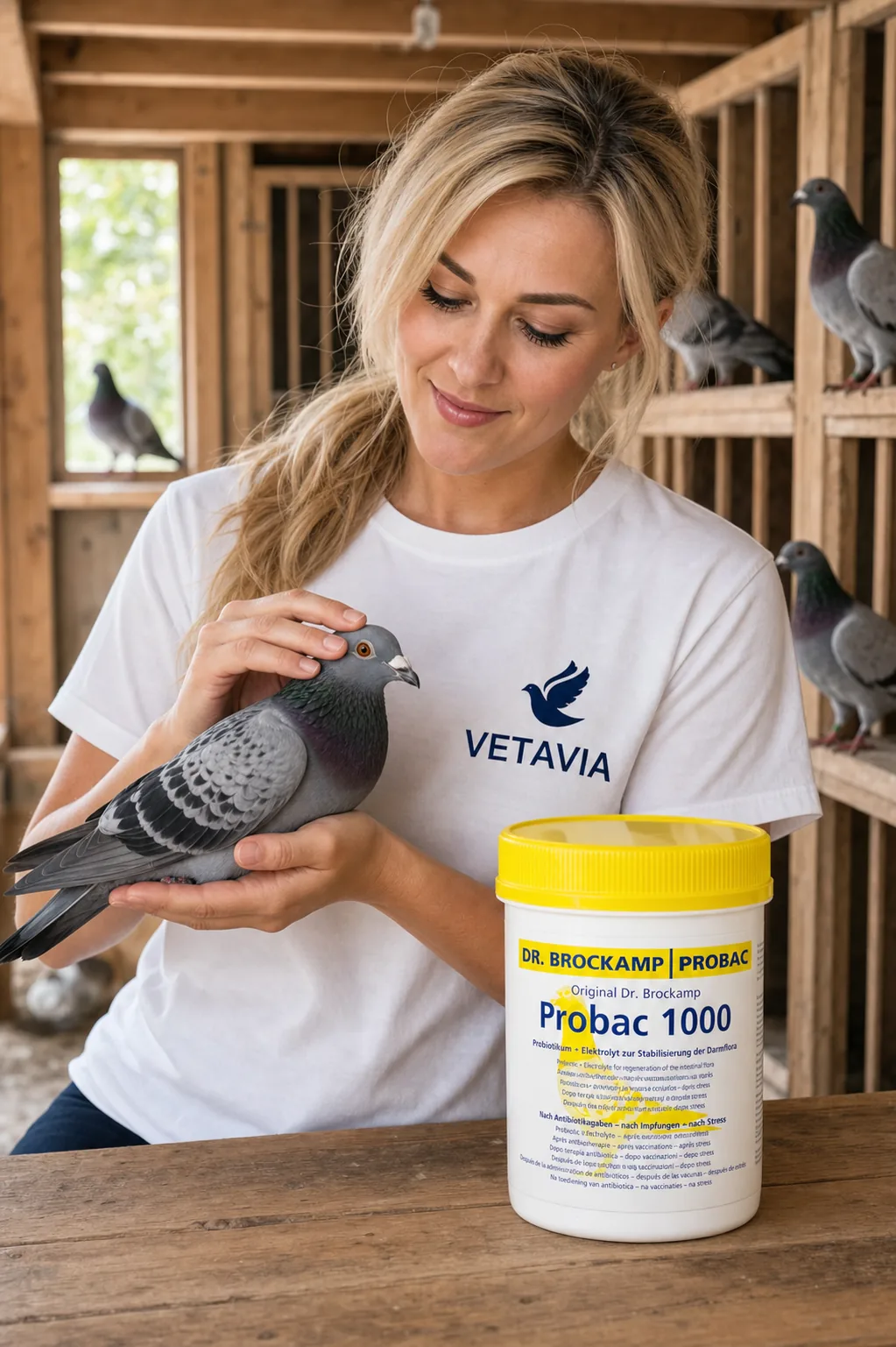 Probac 1000 – probiotyk wspierający odporność gołębi